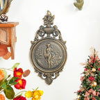 Sungmor Gold Cast Iron Wall Plaque - Classical Lady Relief in French Style - Image 2