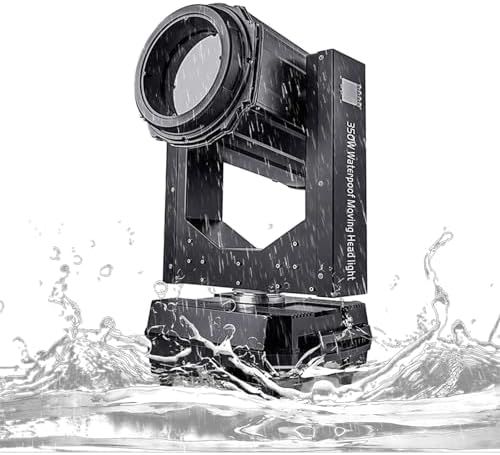Outdoor Waterproof Beam 17R 350W Moving Head Light Fixture Sky Searchlight IP65 DJ Disco Equipment Stage Light by IMRELAX