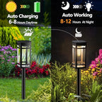 EXCMARK 16 Pack Solar Pathway Lights Outdoor Waterproof, Warm White - Image 5