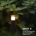 GOODSMANN 12V Low Voltage LED Bollard Path Lights Warm White 2W 100 Lumen - Image 3