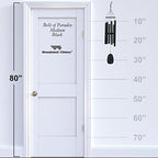 Woodstock Chimes Signature Collection, Bells of Paradise, Black 32"", Decor Designs Wind Chimes for Outdoor, Patio, Home or Garden Décor (BPMK) - Image 4