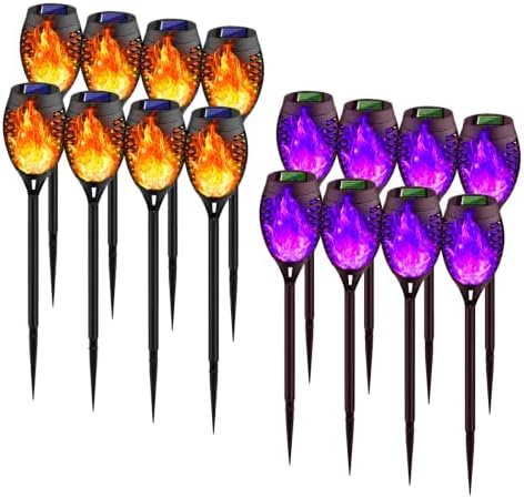 Solar Lights Outdoor, Halloween Solar Torch Lights by Swingers