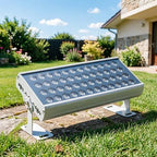 DC220V LED Beam Spotlight, Rectangle LED Spotlight, IP67 Outdoor Waterproof Beam Spot Lights, Tree Lighting, Landscape Floodlights, Garden Villa Courtyard Lawn Light(Green Light,48W(220V)) by Unknown