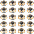 VOLISUN Solar Driveway Marker Lights Dock Marine Led Deck Outdoor 20 Pack by VOLISUN