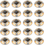 VOLISUN Solar Driveway Marker Lights Dock Marine Led Deck Outdoor 20 Pack by VOLISUN