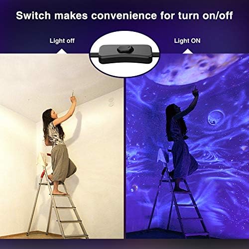 Onforu 4 Pack 38W LED Black Lights, Blacklight Flood Light with Plug, IP66 Waterproof, for Halloween Party, Glow in The Dark, Stage Lighting, Aquarium, Body Paint, Fluorescent Poster, Neon Glow,Black - Image 6