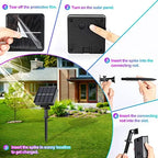 4-Pack Solar Fairy Lights Outdoor, Extra-long 288FT 801LED String Lights - Image 3