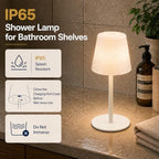 Shower Lamp Rechargeable Waterproof Lamp, Cordless Table Lamp for Bathroom - Image 2
