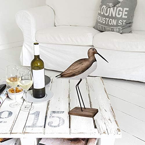Bird Yard Garden Stake Decorative Crane Yard Stake, Crane Garden Decor Wood Yard Art Decor Outdoor Garden Decoration for Patio Porch Lawn Pathway Backyard (S) - Image 4