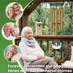 Personalized Golf Theme Memorial Wind Chimes - Image 4