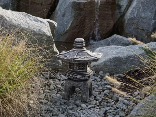 Amazing Pagoda Lantern Outdoor Statue Zen Garden Decor Concrete Japanese Stone Lantern Chinese Pagoda - Image 3