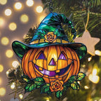 Pumpkin Jack-o'-Lantern Acrylic Suncatcher - Image 6