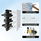 Kekeou 400W LED Stadium Lights 56000LM Arena Field Flood Light 6500K - Image 5