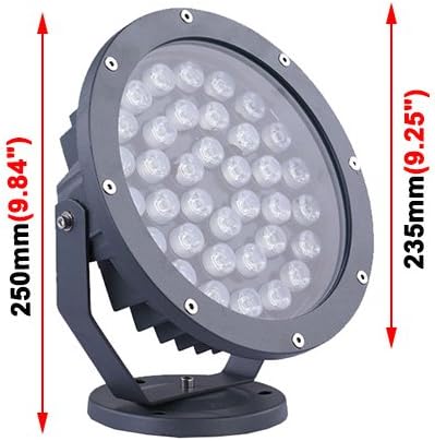36W Red LED Outdoor Wall Wash Flood Light Fixture Project Spot Lamp DC 24V - Image 2