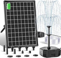Biling 6.5W Solar Pond Filter 80 GPH with Battery Backup Outdoor by biling