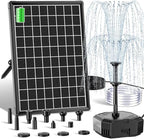 Biling 6.5W Solar Pond Filter 80 GPH with Battery Backup Outdoor by biling