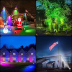 20W RGBW Spot Lights Outdoor, IP66 Color Changing Spotlights, 2 Pack - Image 7