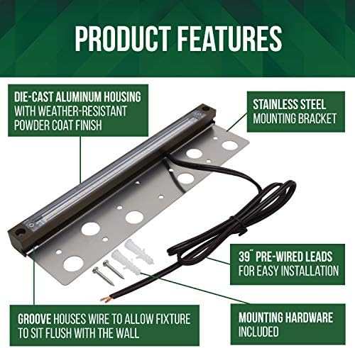 GKOLED 8-Pack 12 Inches Long Hardscape Lights with 30-Pack Lengthened Waterproof Wire Connectors - Image 4
