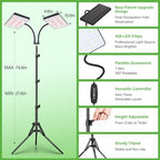 LBW Grow Lights for Indoor Plants, 428 LEDs Full Spectrum Plant Light - Image 5