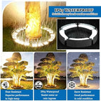 DC 24V Outside Palm Tree Light IP65 Waterproof Uplighting - Image 5