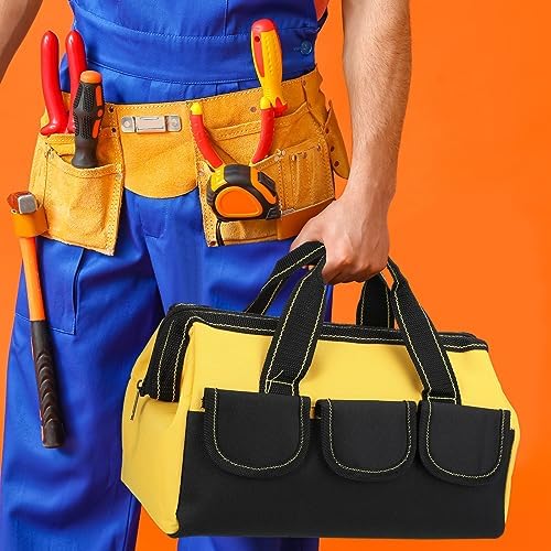 Silkfly 13 Inch 8 Pcs Tool Bags for Men,Waterproof Tools Organizer Bag - Image 5