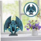 Gothic Gargoyle Garden Statue Resin Ornament for Home Decor Xmas Halloween - Image 7
