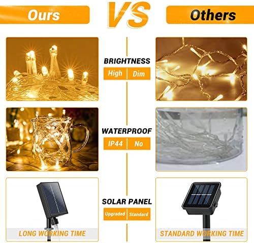Solar String Lights Outdoor Waterproof,500 LED 165FT with Remote - Image 5