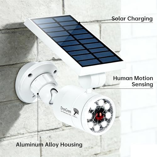 Motion Sensor Outdoor Solar Lights Waterproof Aluminum alloy(Not plastic) Solar Spot Lights, Solar Motion Detector Lights for Outside Patio Porch Wall Driveway Garden, 100-Week FREE Refund/Replacement - Image 3