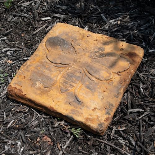 Athens Bee Stepping Stone, Rust - Image 2