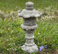Oriental Lantern Statue Japanese Pagoda Zen Garden Decor Asian Garden Ornament Buddhist Stone Lantern Yard by Unknown
