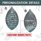 Sympathy Wind Chimes Personalized, 36inch in Loving Memory Wind Chimes, Memorial Gifts for Loss of Loved Mom/Dad, Windchime for Funeral Outdoor - Image 6