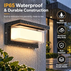 Outdoor Wall Lights, Outdoor Lights for House, 2200LM 3CCT Dimmable IP65 - Image 4