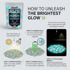 Brighten Up Your Garden with Colorful Glow in the Dark Garden Stones - Luminous Pebbles Perfect for Outdoor Decor, Fish Tanks & Patios (1000pcs) - Image 4