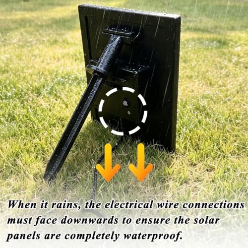 Metal Solar Water Fountain with Backup Battery, Solar Bird Bath Fountain - Image 5