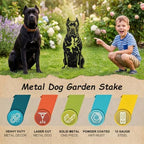 14" Great Dane Statue Garden Stake - Image 2