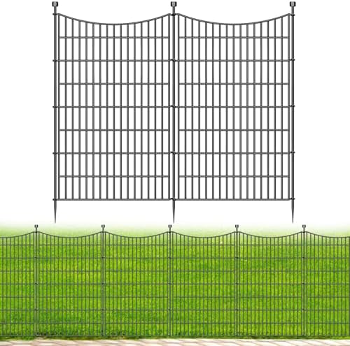 No Dig Dog Fence Outdoor for Yard, 48 in(H) X 11.8 ft(L) by OutdoorFence