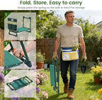 Garden Kneeler and Seat Foldable Gardening Stool Foldable Gardening Bench - Image 6