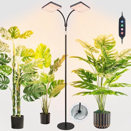 FECiDA 76" Floor Lamp Grow Light with Stable Base for Tall Indoor Plants by FECiDAGrowLight