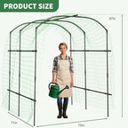 87in H Tall Garden Arch Trellis for Climbing Plants Outdoor - Image 6