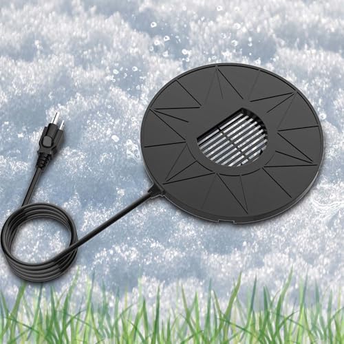 Bird Bath Heater, 70W Bird Bath Heater for Outdoor in Winter, Birdbath Water Heater Thermostatically Controlled Heated Bird Bath for Outdoor Yard Bird Bath Deicer, for Bird Chicken Livestock. - Image 2