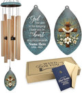 ASTARIN Wind Chimes for Loss of Loved One, Sympathy Gifts Wind Chime for Loss, Personalized Sympathy Windchimes in Memory of Mom/Dad, Memorial Gifts for Bereavement Condolences(Produced in Texas) by Astarin