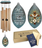 ASTARIN Wind Chimes for Loss of Loved One, Sympathy Gifts Wind Chime for Loss, Personalized Sympathy Windchimes in Memory of Mom/Dad, Memorial Gifts for Bereavement Condolences(Produced in Texas) by Astarin