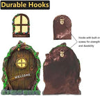 3 Pcs Miniature Fairy Garden Accessories Fairy Door and Windows Bundle - Image 7