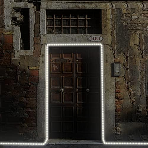 Rope Lights Outdoor Waterproof Daylight White: LED 20FT Cuttable Outside Bright 110V Lighting Connectable Flexible Plug Cool Clear Tube, Indoor Deck Patio Xmas Camping Decor, Not Flat Strip - Image 5