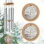 Personalized Memorial Wind Chimes Tree of Life Remembrance Gift by ExtrabilyOfficial