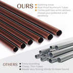 38" Copper Aluminum Wind Chimes for Outside, Deep Tone, E Major Pentatonic - Image 5