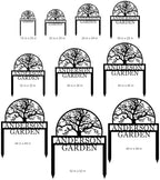 Personalized Tree of Life Metal Garden Stake, Custom Last Name Sign For Outdoor, Home Address Sign, Nature Lover Gift - Image 6