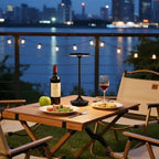 2 Pack LED Rechargeable Cordless Table Lamps,Portable Outdoor 6000 mAh Battery Operated Table Light Touch Control 3 Color Dimmable Waterproof for Patio/Cofee/Restaurant/Camping/Dining/ Bedroom-Black - Image 6