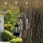 Solar Dragon Tree Decor Outdoor, Hanging Dragon Statue with Lantern - Image 7