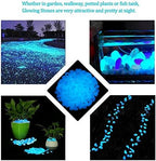 19.4Lbs 4800Pcs Glow in The Dark Stones Garden Pebbles Rocks Indoor Outdoor Decor Luminous Stone for Walkways Driveway Yard Grass Fish Tank Large Bag - Image 6